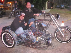 Jay Allen and Ron Finch at the Broken Spoke Daytona
